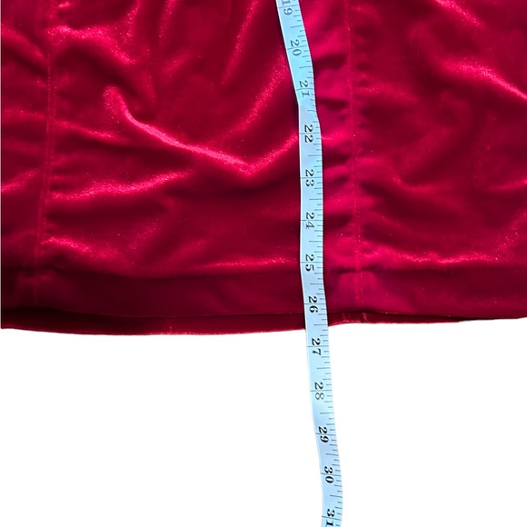 1. State Long Sleeve Red Velvet Dress Size Small‎ - Picture 9 of 9